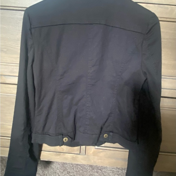 LOTS* Women's two Denim jackets and GUESS crop black blazer size Small - Picture 4 of 5